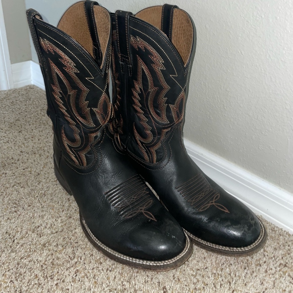 Black mens ariat boots